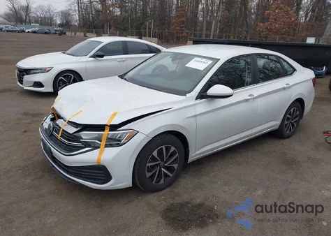 2024 Volkswagen Jetta 1.5T S из США, поврежденный, VIN 3VW4M7BU6RM029816